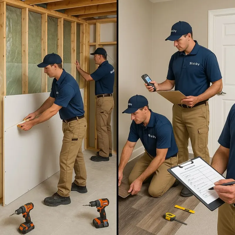 Repairs and Reconstruction process in Fraser, MI