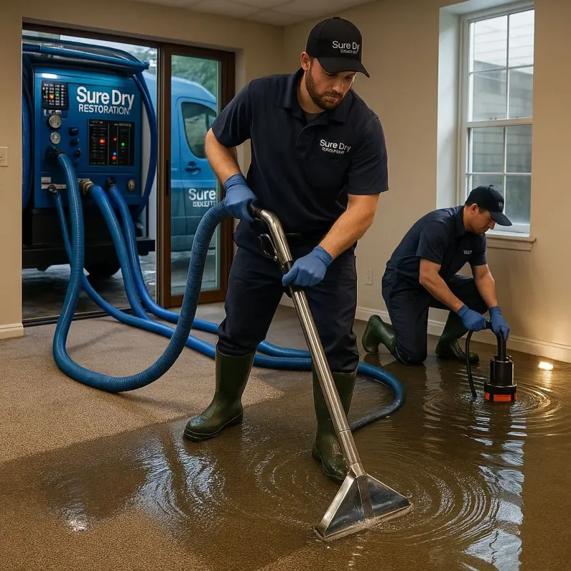 Water Extraction and Removal process in Fraser, MI
